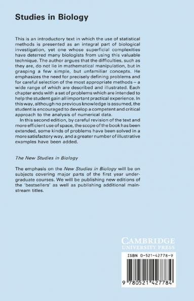 Introductory Statistics for Biology