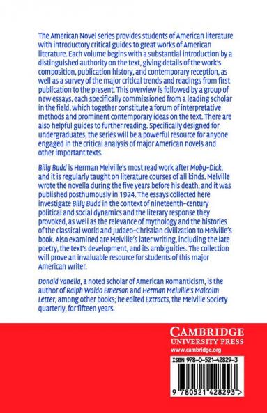 New Essays on Billy Budd