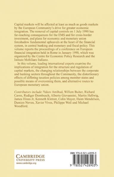 European Financial Integration