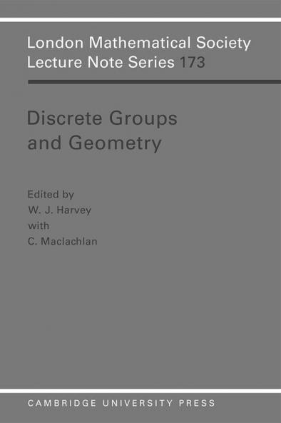 Discrete Groups and Geometry