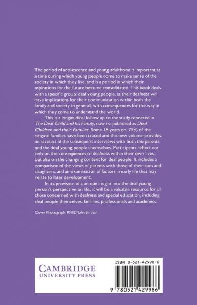 Deaf Young People and Their Families