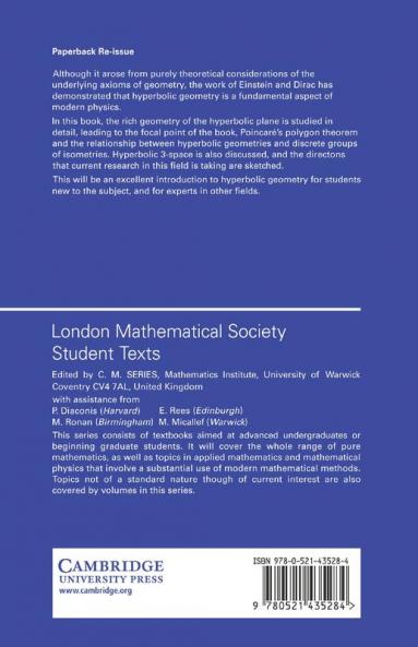 Hyperbolic Geometry