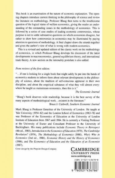 The Methodology of Economics