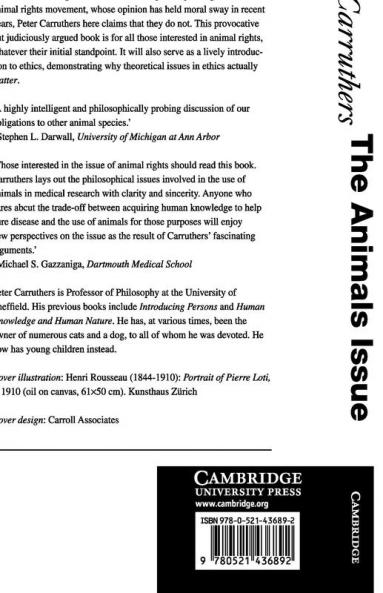 The Animals Issue