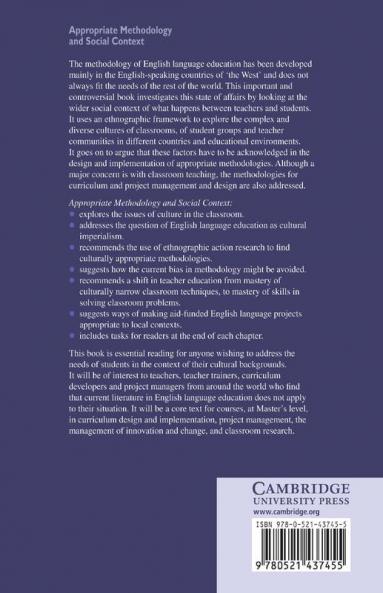 Appropriate Methodology and Social Context