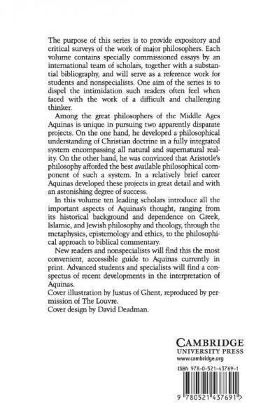 The Cambridge Companion to Aquinas