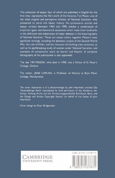 Nazism Fascism and the Working Class