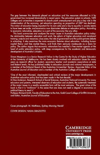 Education and Public Policy in Australia