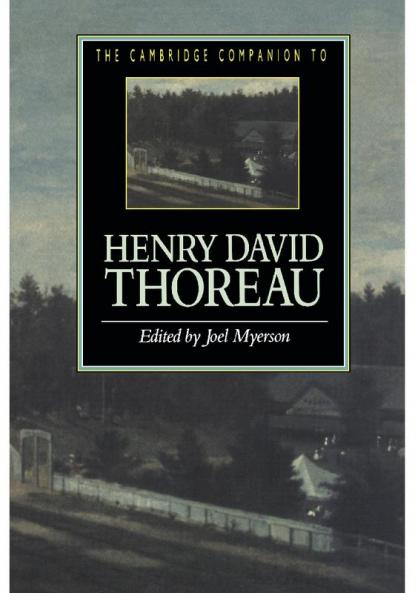 The Cambridge Companion to Henry David Thoreau