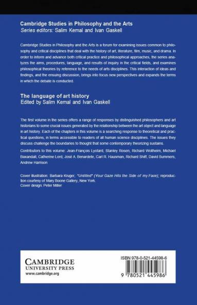 The Language of Art History