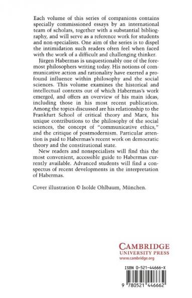 The Cambridge Companion to Habermas