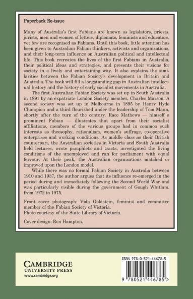 Australia's First Fabians