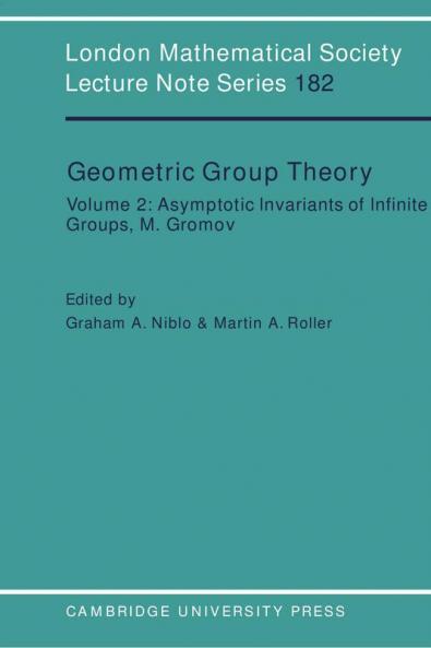 Geometric Group Theory