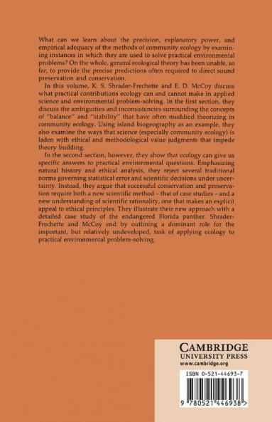 Method in Ecology