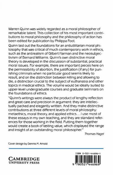 Morality and Action