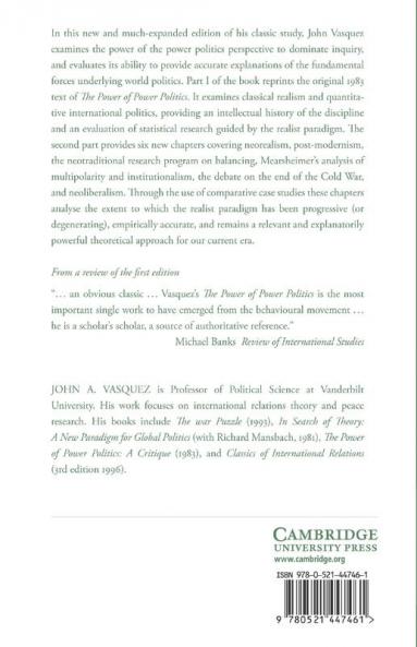 The Power of Power Politics