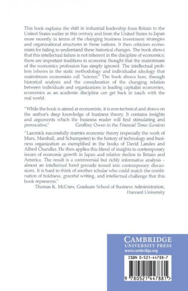 Business Organization and the Myth of the Market Economy