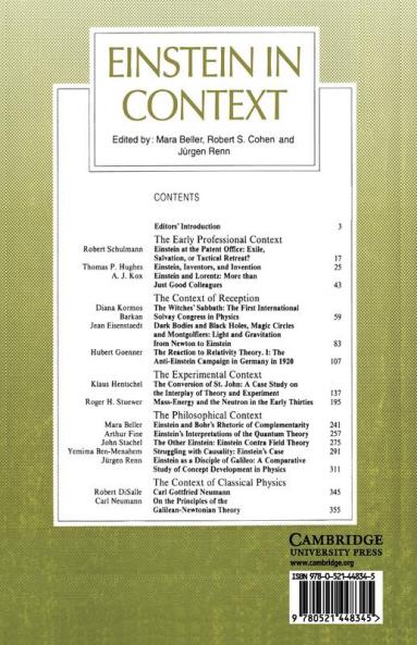Einstein in Context