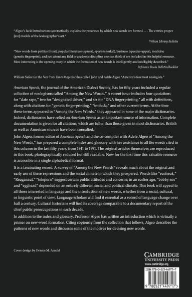 Fifty Years Among the New Words