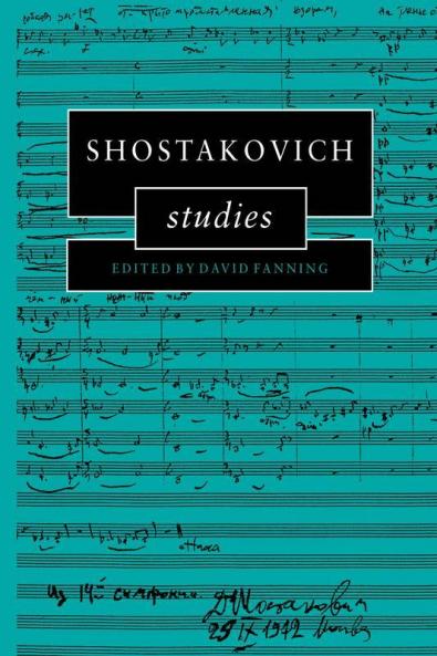 Shostakovich Studies