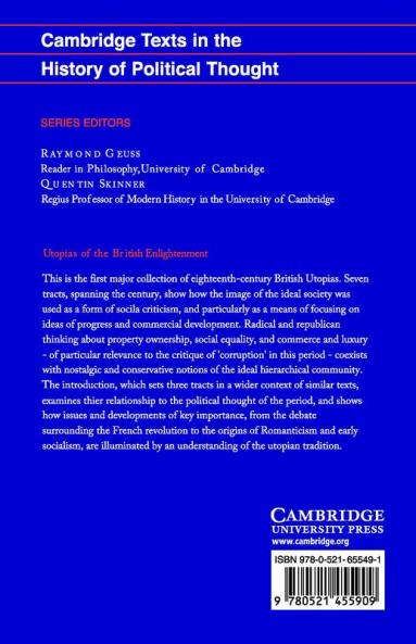 Utopias of the British Enlightenment