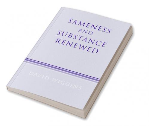 Sameness and Substance Renewed