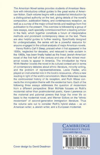 New Essays on Call It Sleep