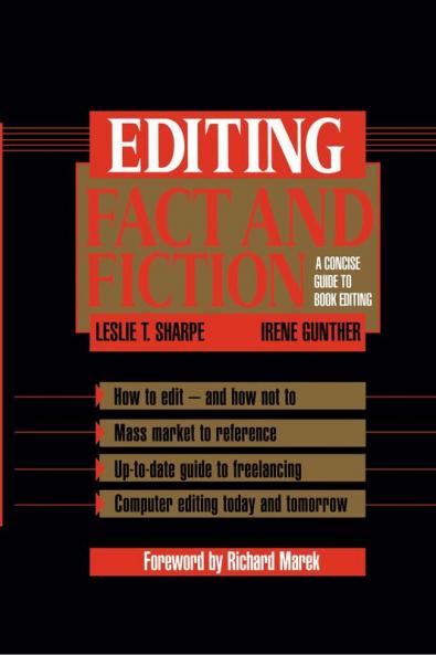Editing Fact and Fiction