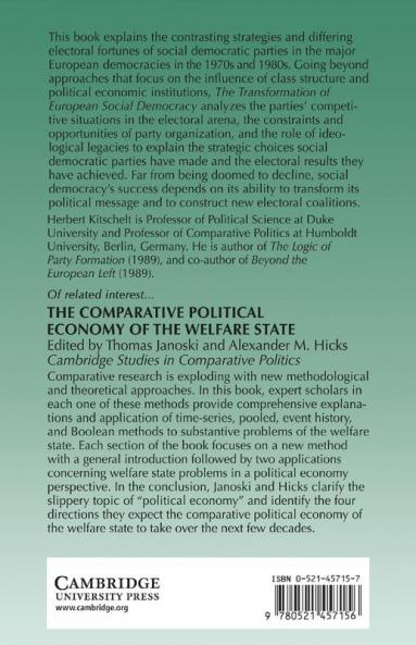 The Transformation of European Social Democracy