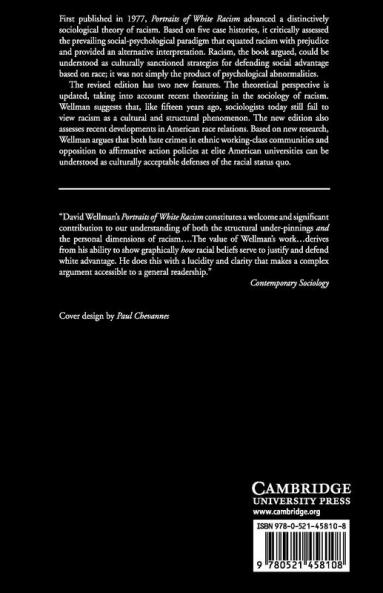 Portraits of White Racism