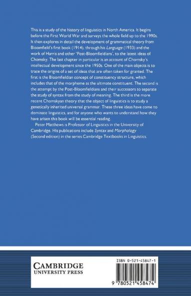 Grammatical Theory in the United States