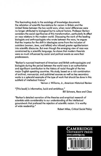 Retreat of Scientific Racism