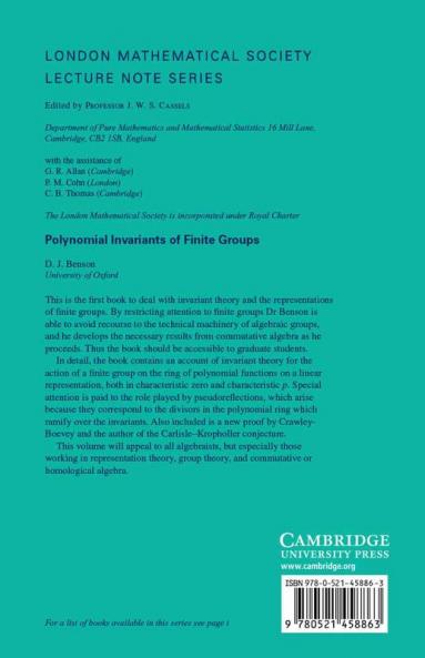 Polynomial Invariant of Finite Groups