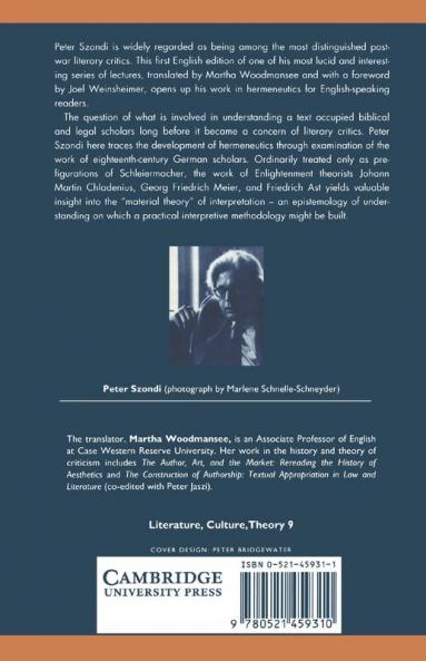 Introduction to Literary Hermeneutics