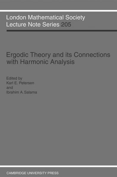 Ergodic Theory and Harmonic Analysis