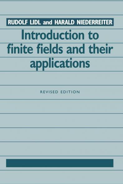 Introduction to Finite Fields and Their Applications