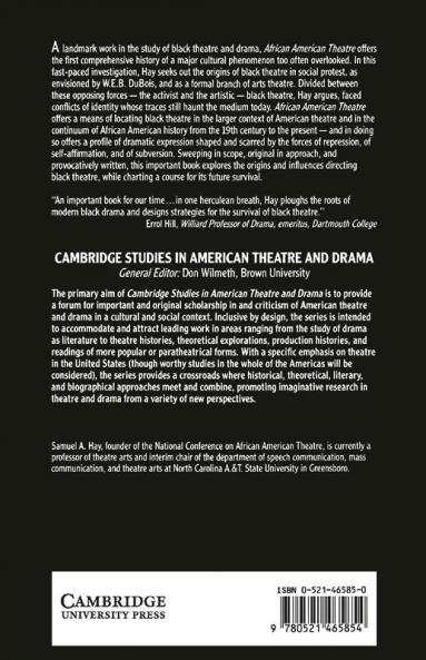 African American Theatre