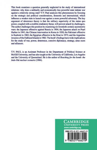 Asymmetric Conflicts