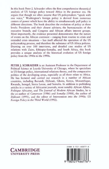 United States Foreign Policy Toward Africa