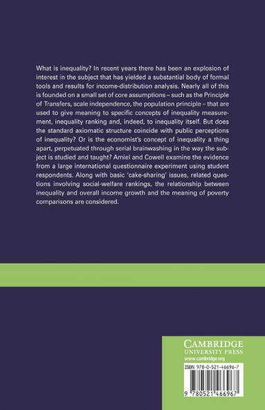 Thinking about Inequality