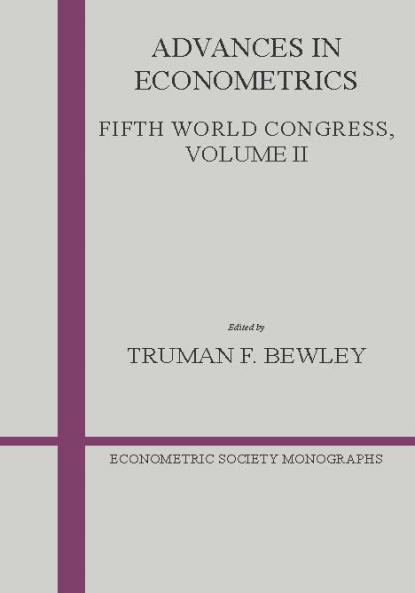 Advances in Econometrics