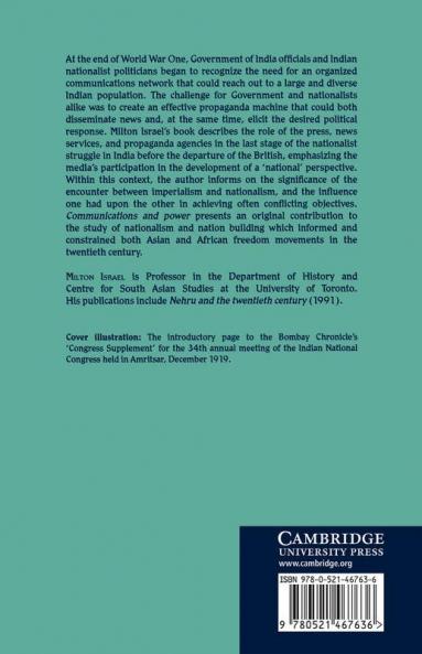 Communications and Power
