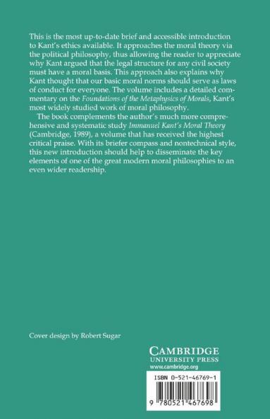 An Introduction to Kant's Ethics