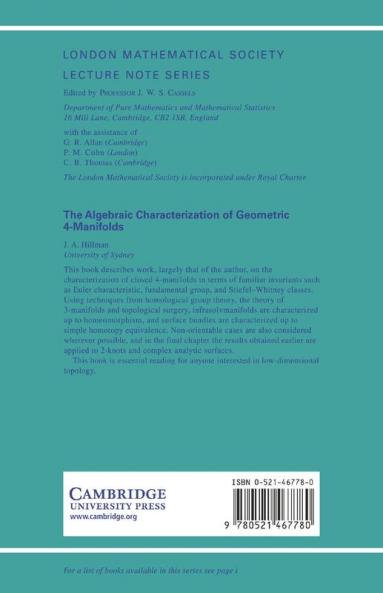 The Algebraic Characterization of Geometric 4-Manifolds