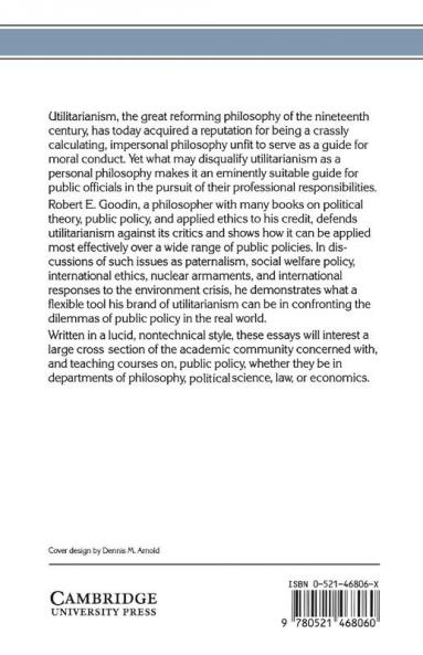 Utilitarianism as a Public Philosophy