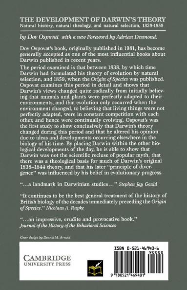 The Development of Darwin's Theory