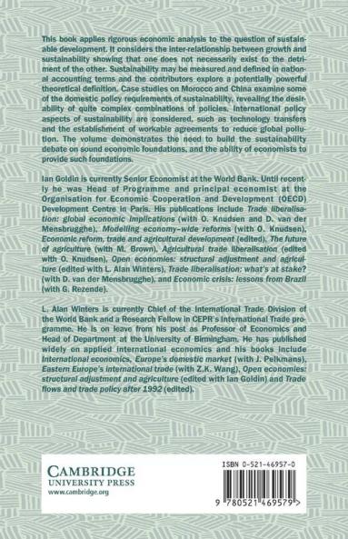 The Economics of Sustainable Development