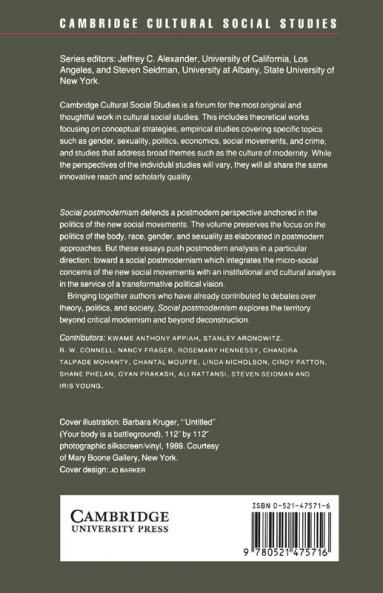 Social Postmodernism