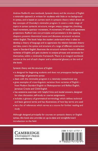 Syntactic Theory and the Structure of English