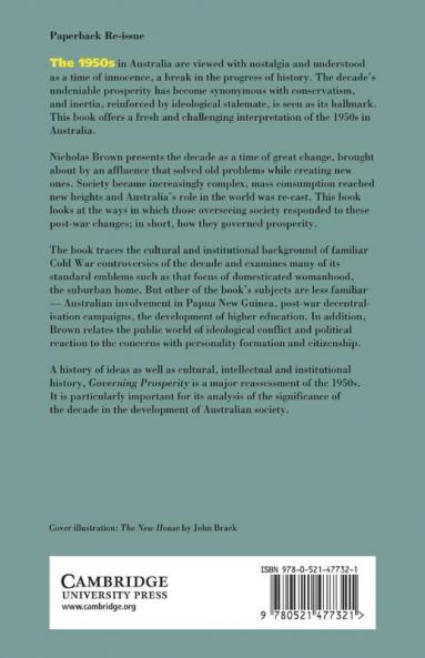 Governing Prosperity